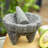 Jatavius Stoneware Mortar And Pestle Set