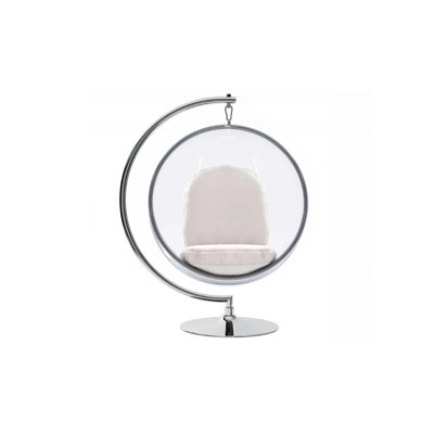 Chaise à bulles suspendue avec support