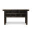 Capri 7 Drawers Sideboard Distressed Black 60x17x35H