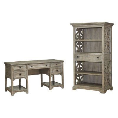 Desk With Bookcase