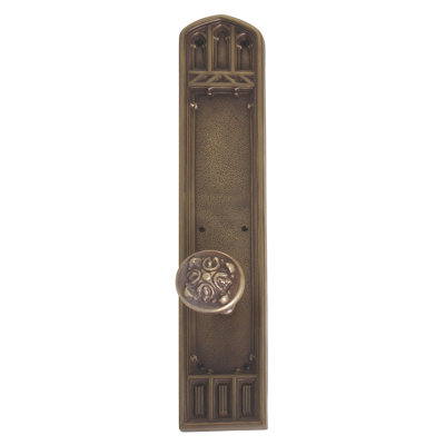 Renaissance Round Knob with Arch Rosette