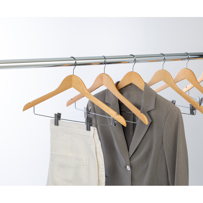  Basic Suit Wood Hanger for Suit/Coat