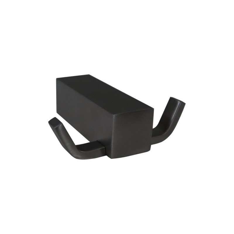 Wall Mounted Towel Hook, Satin Black