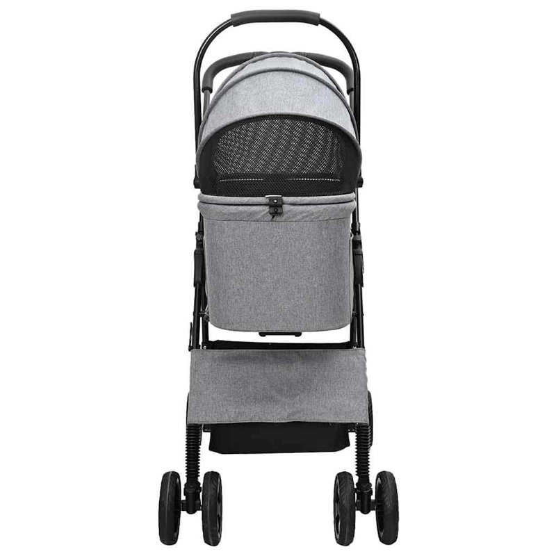 Foldable Pet Jogger Stroller, Grey