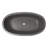 Avalon NativeStone Concrete Freestanding Oval Soaking Bathtub-17150715-113449338