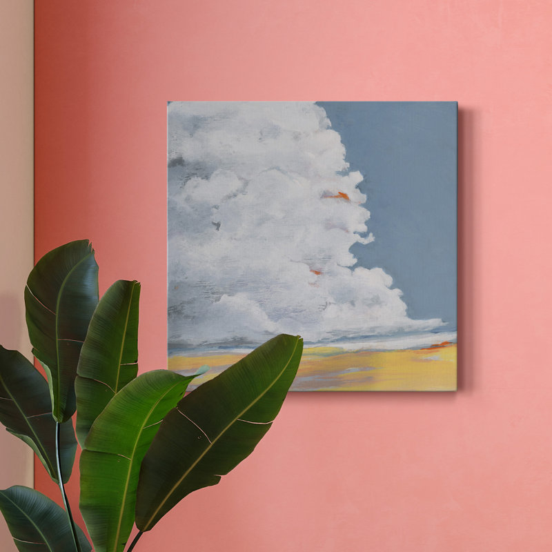 " White Clouds Blue Sky I ", 10" H x 10" W x 1.5" D