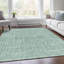 Tapis bleu sarcelle lavable à la machine intérieur / extérieur Xhevrie-357241284