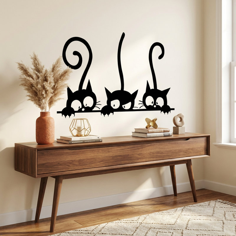 Autocollant mural en vinyle PVC, H 15 po x l 22 po, Rouge