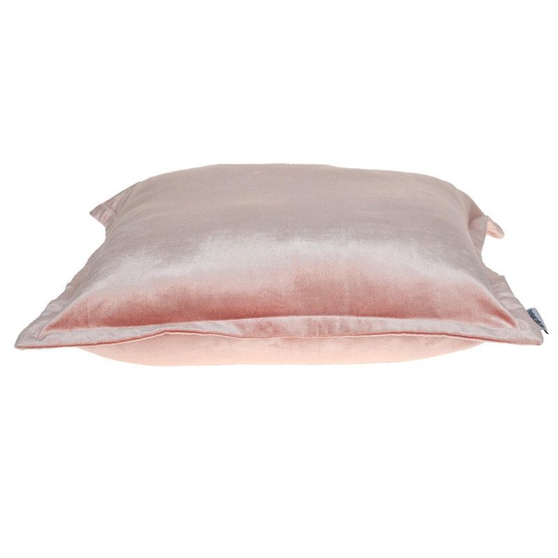 Coussin décoratif de couleur unie Soft Touch 1, 24 po x 24 po, Rose