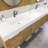 Natrona 83.4'' Double Bathroom Vanity with Acrylic Top-1789251091