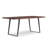 Delta Dining Table in Dark Walnut