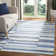 Whittlesey Hand Woven Cotton Striped Rug