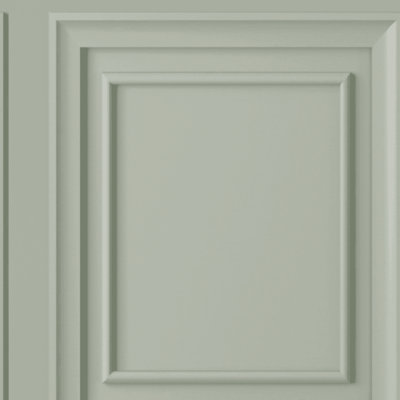 Laura Ashley - papier peint sauge Redbrook