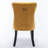 Tufted Solid Wood Velvet Upholstered Dining Chair-883621106