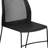 Oliverson Plastic Stacking Lobby Chairs with Honeycomb Backs-409419449-485854537
