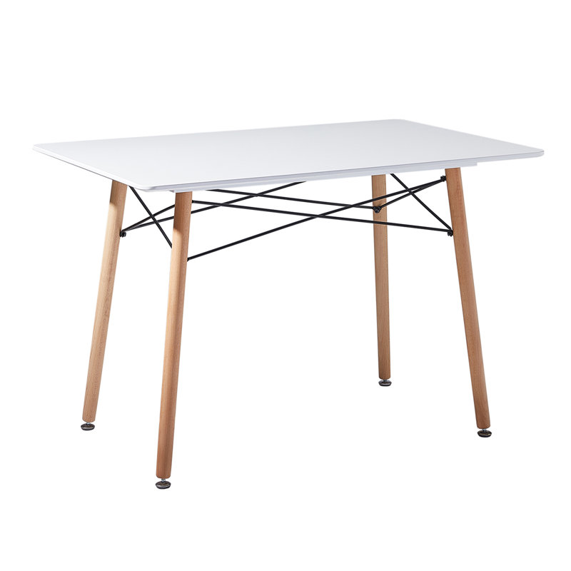Table de salle à manger Dreda, Blanc