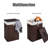 Bamboo Laundry Hamper with Handles-32297211