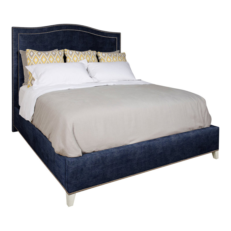 Caroline/Casey Upholstered Bed, Havana, Tarbee Pebble, King