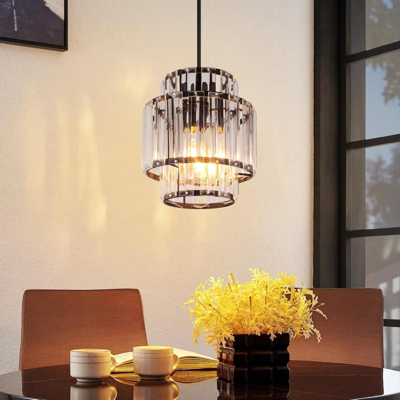 1 - Light Matte Black Pendant