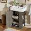 Meuble-lavabo 21,6 po avec lavabo en céramique