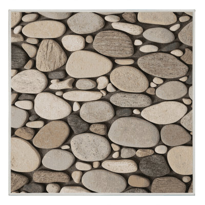 Washable Beach Pebble Plus Coastal Area Rug