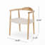 Chaise avec accoudoirs