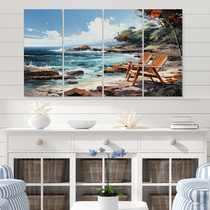 Coastal Nautical & Beach Wall Decor on Metal