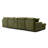 U Shaped Cloud Couch Sectional Sofa,126" Oversized Cloud Sofa With Console,Cup Holder,Usb,Double Chaise-2042240332