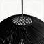 Luminaire suspendu 1 lumière avec globe noir-1690822629