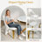 Luxury White Velvet Dining Room Chairs With Polished Gold Stainless Steel Legs Set Of 4