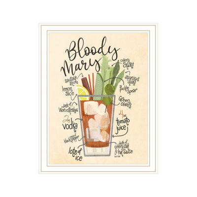 Bloody Mary Framed Wall Art for Living Room, Home Wall Décor By House Fenway