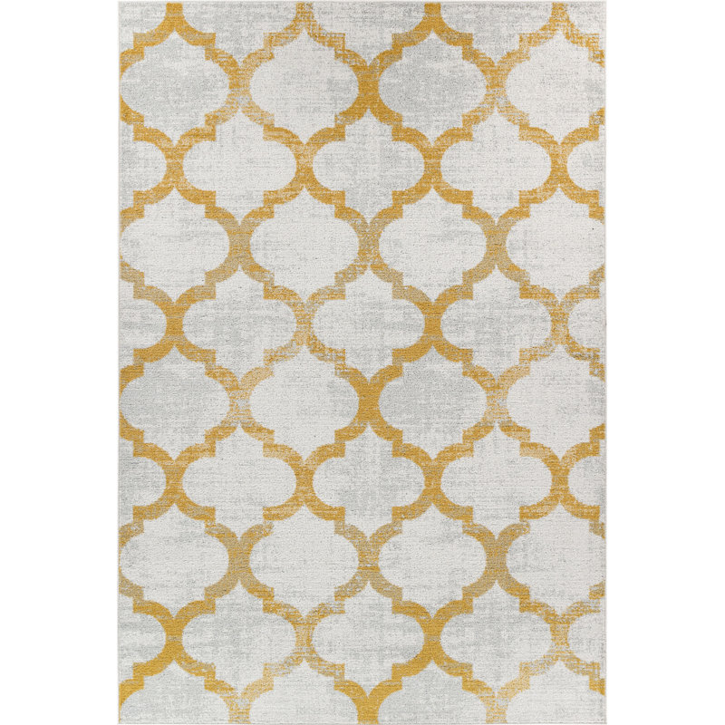 Medeiros Damask Area Rug, Rectangle 160 x 220cm