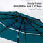 Parasol de marché 120 po Leonard-106198837