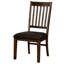 Ensemble de 2 chaises d'appoint rembourrées Aurelia
