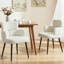 22' Wide Modern Upholstered Dining Chairs With Arm-550639909