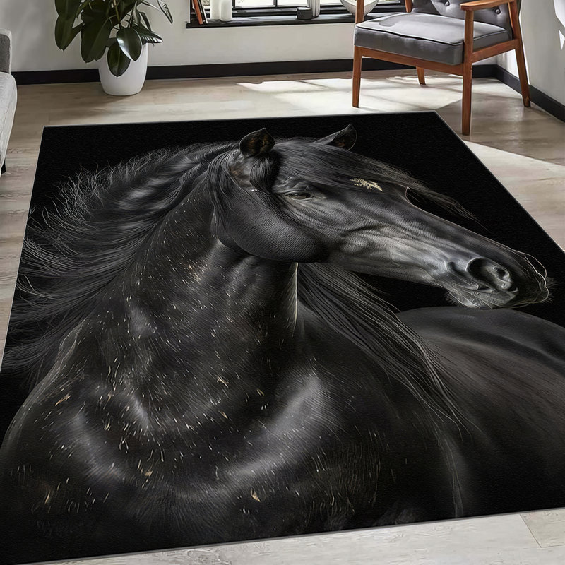 Floral Design With Pile Soft Type Printed Rug Perfect for Adding a Touch of Elegance to Your Living Space, Runner 3'3" x 9'2"