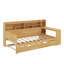 Lit de jour simple avec tablettes de rangement, lit gigogne et bureau d'étude-1281528800