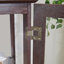 Vitrine lumineuse vitrée 2 portes avec tablettes réglables - portes trempées, panneau arrière en miroir