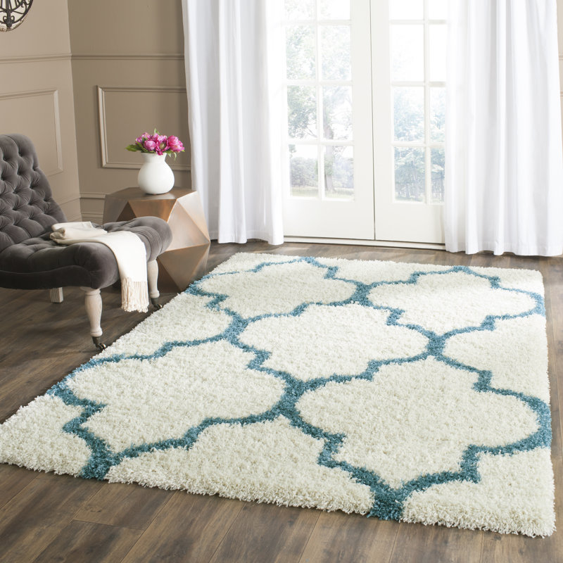 Glenrock Geometric Hand Woven Area Rug, Rectangle 183 x 274 cm