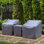 Housse de chaise de patio résistante à l'eau