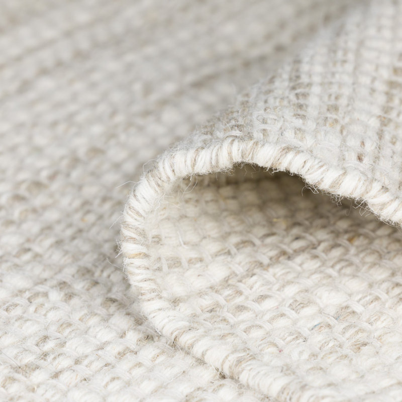 Vedder Wool Hand Woven Area Rug, Round 150cm