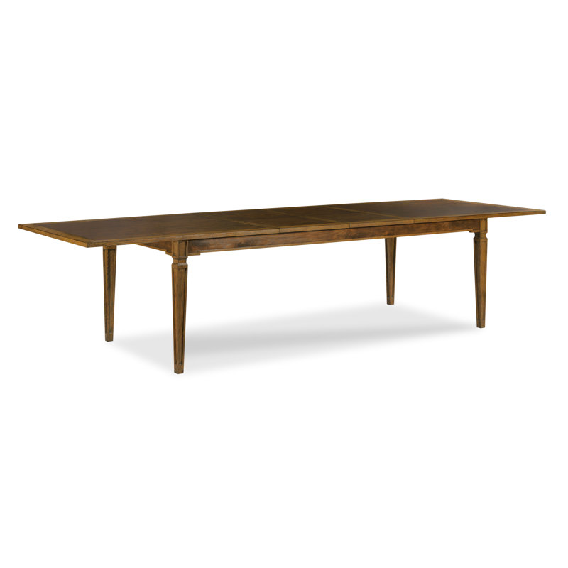 Thistle Oak and Walnut Extendable Dining Table