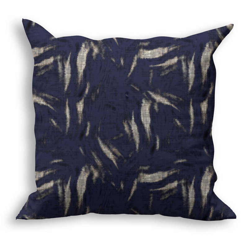 Floral Outdoor Reversible Throw Pillow, 16" x 16"