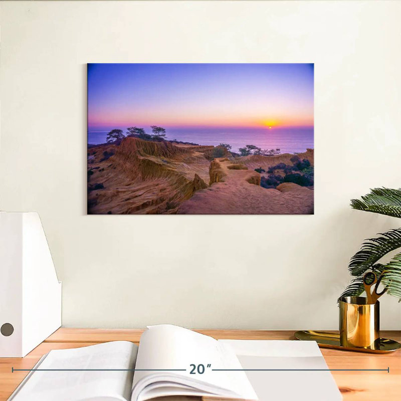 Gillard Torrey Pines Sunset, H 8 po x l 12 po