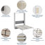 Grand lit escamotable de 65 po avec lit escamotable et armoire murale pliable 65 po-2061922891