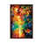 Classic Brown Wood Framed Canvas