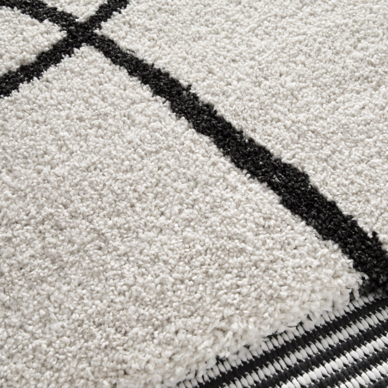 Bassim Abstract Area Rug, Rectangle 200 x 290cm