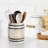 White Barrel Design Kitchen Cooking Utensil Holder	
