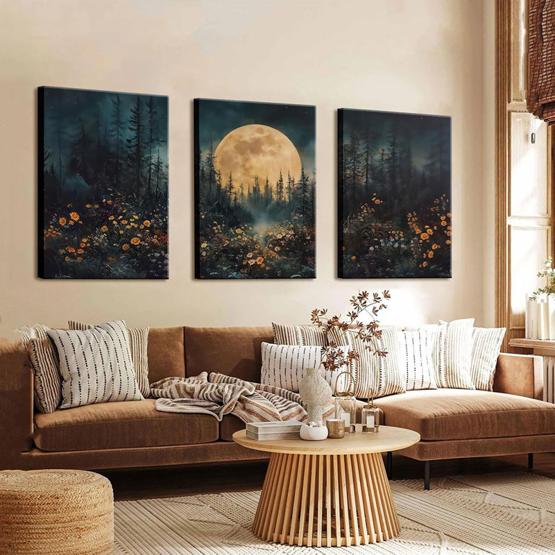 3 Piece Wrapped Canvas Print