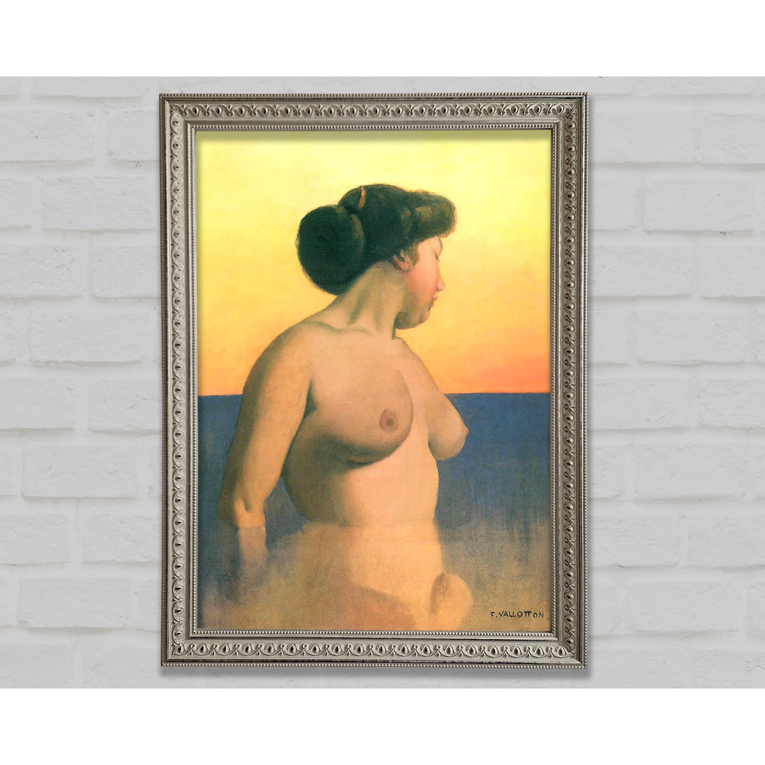 Baden 2 von Félix Vallotton - Einzelner Bilderrahmen Kunstdrucke